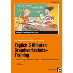 Tgl. 5 Min. Grundwortschatz-Training - 1./2. Kl., Kopiervorlagen