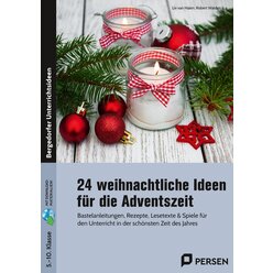 24 weihnachtliche Ideen fr die Adventszeit, Buch, 5.-10. Klasse