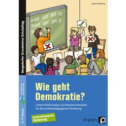 Wie geht Demokratie? - Frderschule, Buch, 3. bis 9. Klasse