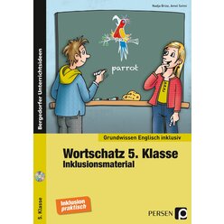 Wortschatz - Inklusionsmaterial Englisch, Buch, 5. Klasse