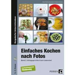 Einfaches Kochen nach Fotos 2, Buch inkl. CD-ROM, 5.-9. Klasse