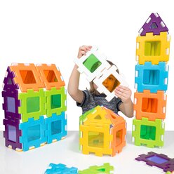 My First Polydron Fenster Klassen-Set, 40 Teile, ab 2 Jahre