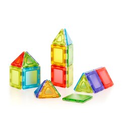 Translucent Solid magnetic Polydron Starter Set, 24 Teile, ab 3 Jahre