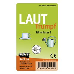 LautTrumpf! Stimmloses S, Spielkarten, ab 5 Jahre