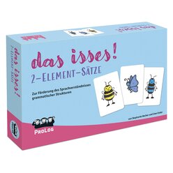 Das isses! - 2-Element-Stze - Grammatik-Spiel, lieferbar Winter 2024/25!