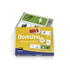 DomUno's 4 - Materialien, Sprachlernspiel, ab 5 Jahre