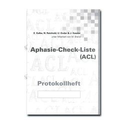 Aphasie-Check-Liste (ACL) - Protokollheft und Testheft fr Patienten (je 10 Stck)