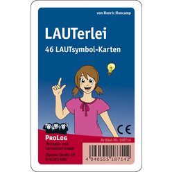 PHONoLOG - LAUTerlei, 46 LAUTsymbolkarten, ab 4 Jahre