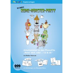 PhonoFit-Kopiervorlagenmappen: Die groe Reime-Monster-Party, ab 5 Jahre