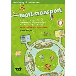 Wort-Transport Mappe 3: MBEL und Wohnzubehr, Kopiervorlagen , ab 5 Jahre