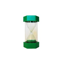 Sanduhr grün, Höhe 16 cm, Laufzeit 1 Minute