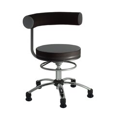 Sanus Gesundheitsstuhl 36-43 cm, Stoff grau/schwarz, mit Gleiter