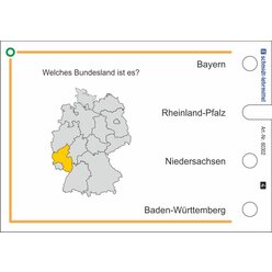 Stpselkarten 'Deutschland'