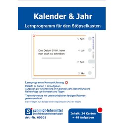 Stpselkarten 'Kalender & Jahr'