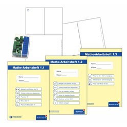 Mathe-Arbeitshefte Kl.1 - Komplettset