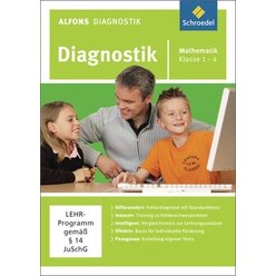 Alfons Diagnostik Mathematik 1 - 4, DVD-ROM