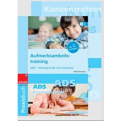Aufmerksamkeitstraining Kombipaket, 4-12 Jahre