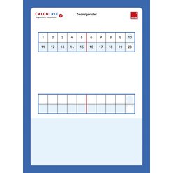 Calcutrix - 20 Magnetische Rechentafel, 1.-2. Klasse  (nur solange der Vorrat reicht!)