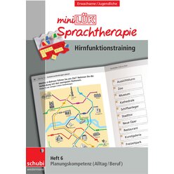 miniLK-Sprachtherapie - Hirnfunktionstraining, Heft 6, ab 16 Jahre