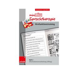 miniLK Sprachtherapie - Hirnfunktionstraining, Heft 2, ab 16 Jahre