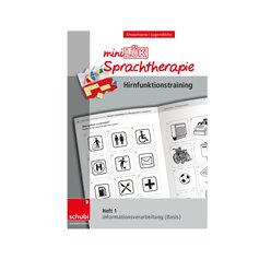 miniLK Sprachtherapie - Hirnfunktionstraining, Heft 1, ab 16 Jahre