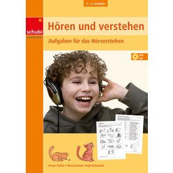 Hren und Verstehen 4, Kopiervorlagen inkl. CD-ROM, 3.-4. Klasse