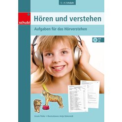 Hören und Verstehen 6, Kopiervorlagen inkl. CD, 5.-6. Klasse