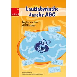Lautlabyrinthe durchs ABC, Kopiervorlagen, 4-7 Jahre