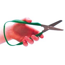 Lernschere Easi-Grip, grün für Linkshänder
