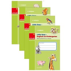 Little Ones - Englisch im Kindergarten, 4 Mitmachhefte f�r zu Hause, 4-7 Jahre