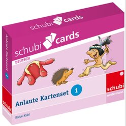 Schubicards: Anlaute Kartensets 1, 4-7 Jahre