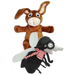 Kasimir und Flora, Handpuppen-Set, 4-7 Jahre