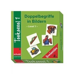 Teekessel 1 - Doppelbegriffe in Bildern - Level 1, Sprachspielbox, Klasse 1-4