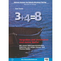 3 + 4 = 8 Vergraben und verschttet sind meine Worte, Buch