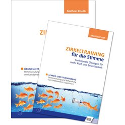 Zirkeltraining fr die Stimme - Trainerband und bungsheft