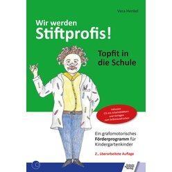 Wir werden Stiftprofis! Topfit in die Schule, Buch mit CD-Rom