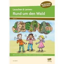 Lauschen & Lernen: Rund um den Wald, Buch, 3.-4. Klasse