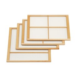 Spiel- und Sortiertablett-Set 4-tlg.