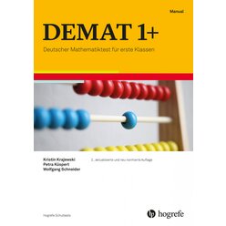 DEMAT 1+, 2. Auflage komplett  Deutscher Mathematiktest fr erste Klassen