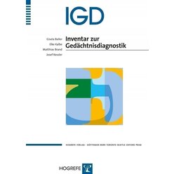 IGD Inventar zur Gedchtnisdiagnostik, Manual