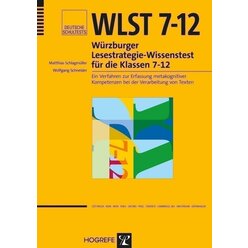 WLST 712 Wrzburger Lesestrategie-Wissenstest fr die Klassenstufen 7-12, komplett