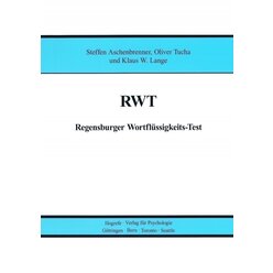 RWT - Regensburger Wortflssigkeits-Test, 8 - 15 Jahre und ab 18 Jahre, Handanweisung