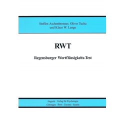 RWT - Regensburger Wortflssigkeits-Test, 8 - 15 Jahre und ab 18 Jahre, Handanweisung