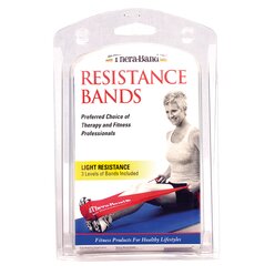 Thera-Band bungsbnder 3 x 1,8 m im Set, light