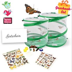 Gutschein-Set Schmetterlinge, gro, 12 Teile