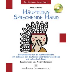 Huptling Sprechende Hand, Buch inkl. Audio-CD