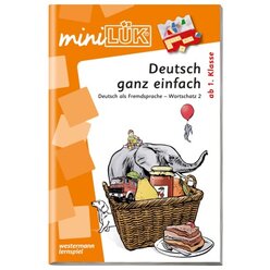 miniL�K Deutsch ganz einfach - Wortschatz 2, �bungsheft, ab 1. Klasse