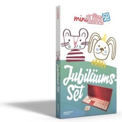 miniLK Jubilums-Set mit dem Original-miniLK-Lsungsgert plus 3 bungshefte, 4-7 Jahre