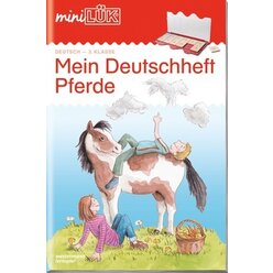 miniLK Deutschheft Pferde, bungsheft, 3. Klasse