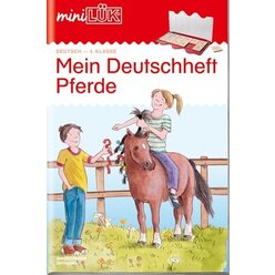 miniLK Deutschheft Pferde, bungsheft, 4. Klasse